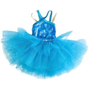 Girls dress/ tutu beautiful blue